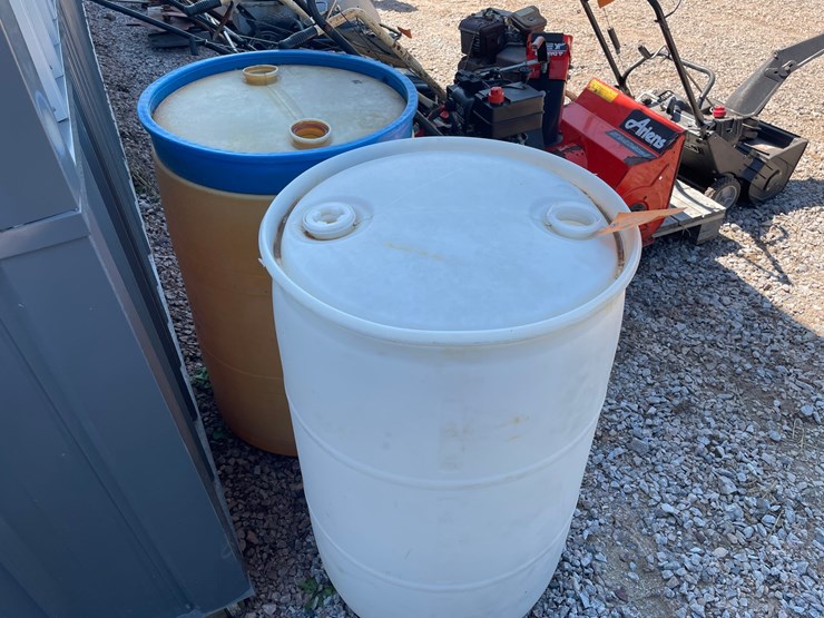 #2485-•-(2)-55-gallon-poly-drums-image-2