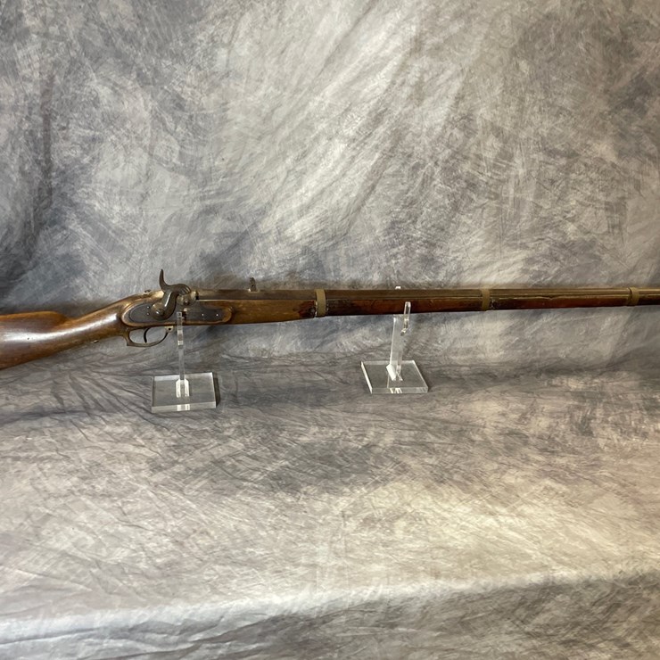 #3072 • Zella 1846 Smooth Bore, 58 Cal Musket. Muzzleloader, SN: None