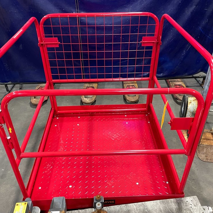 #8557 • Forklift Platform Basket With Fork Pockets (Wall F)