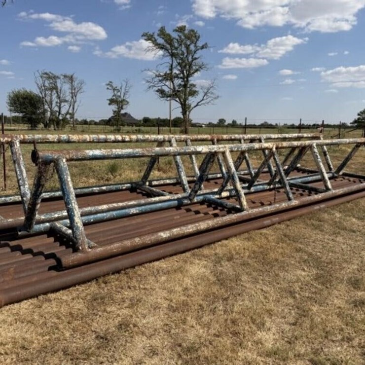 2- 23' Steel Pipe Racks
