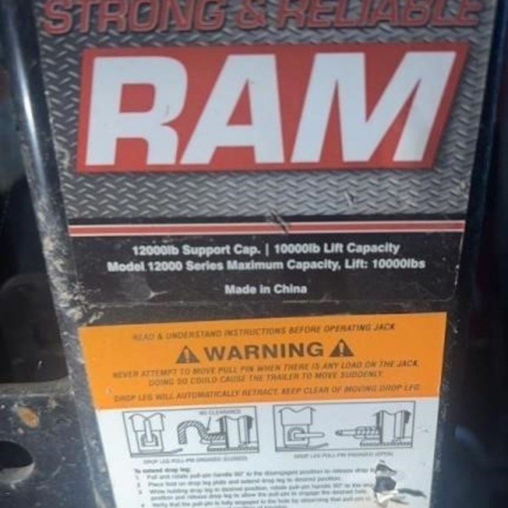 Ram Model 12000 Trailer Jack