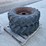 #5046-•-(2)-firestone-12.4-24-agricultural-tractor-tires-on-steel-rims-image-2