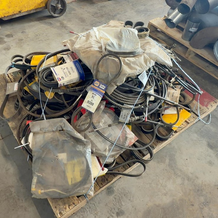 QUANTITY OF BELTS AND CABLES