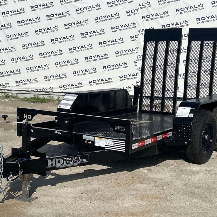 2026 HD Trailer Solutions 10ft T/A Utility Tailer