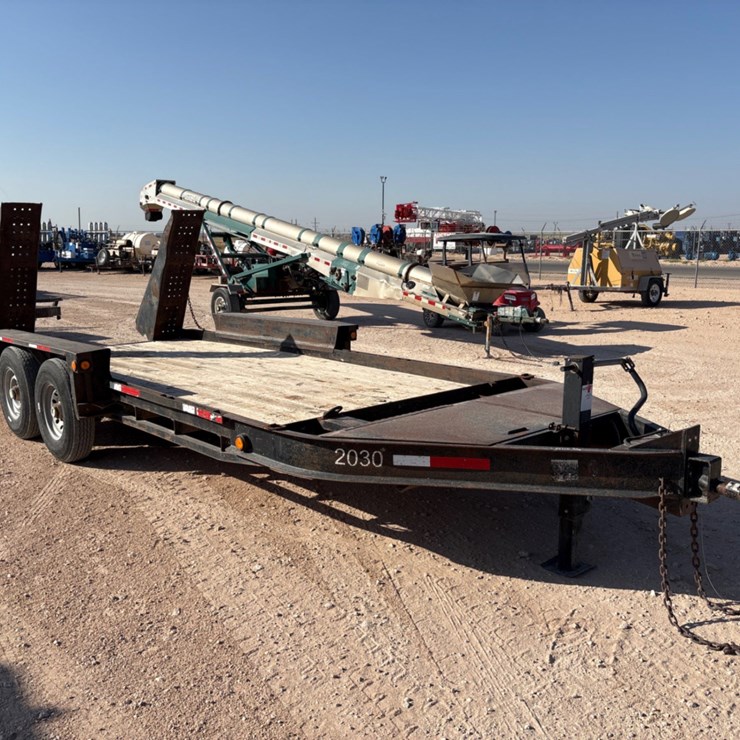 2005 BELSHE 16’ X 81” T/A BUMPER PULL TRAILER