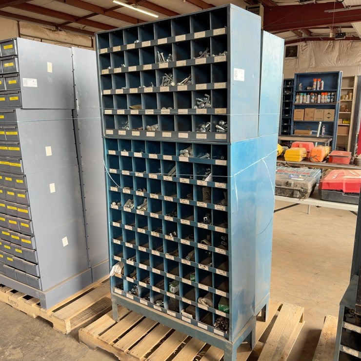(4) HARDWARE BINS