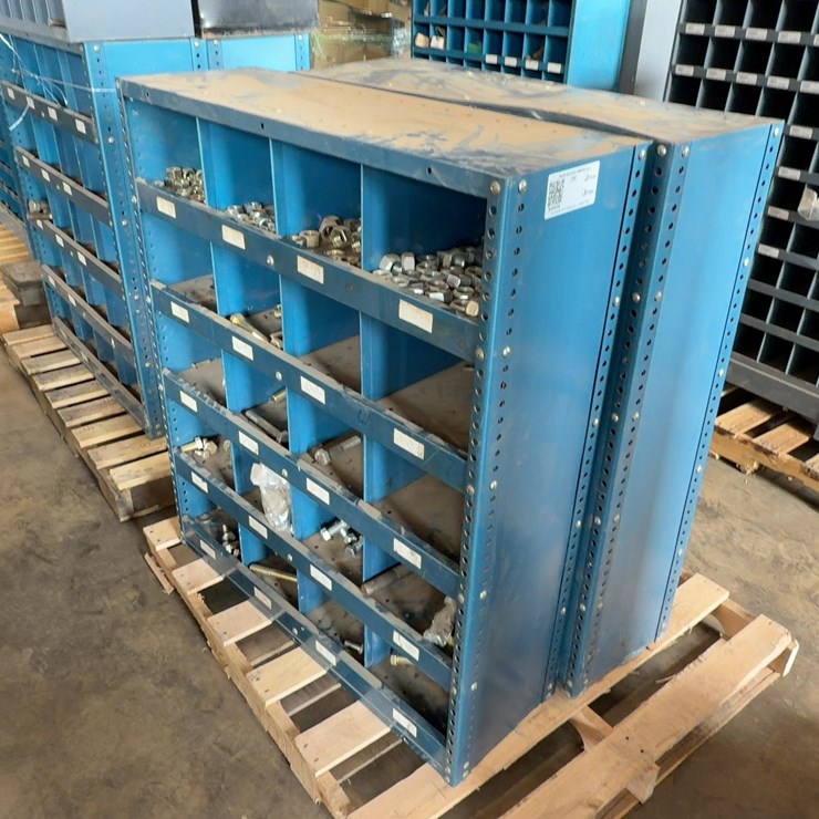 (2) HARDWARE BINS