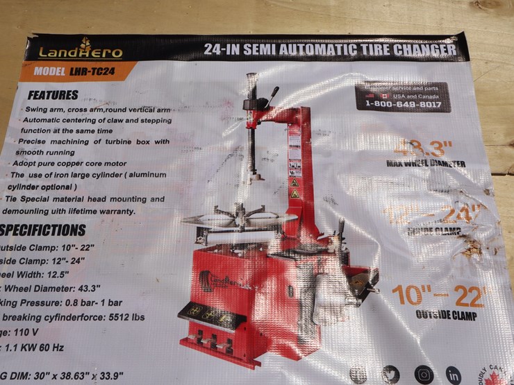 #1703-•-24"-semi-automatic-tire-changer-image-2