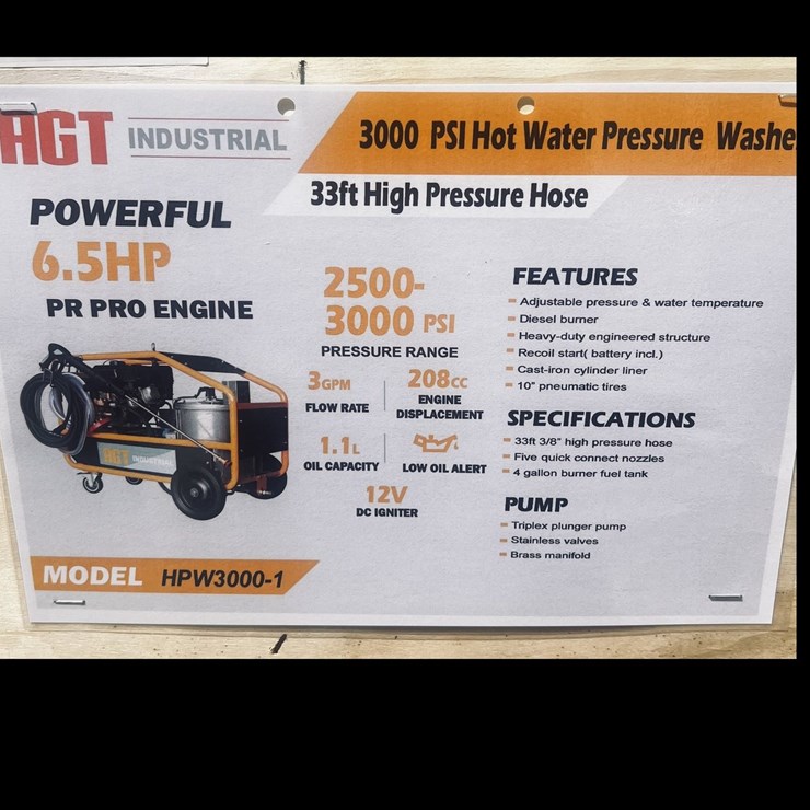 #1958 • PRESSURE WASHER