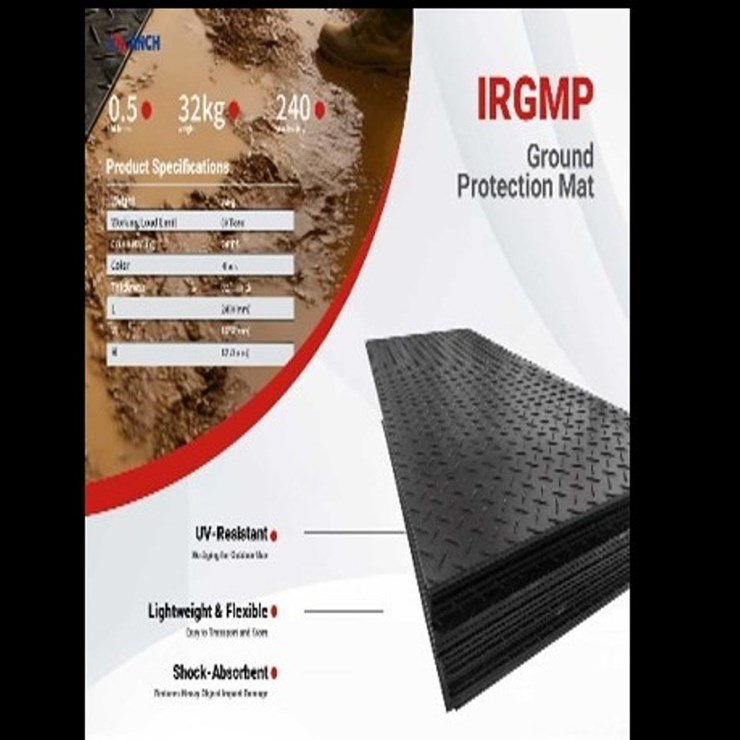 #2120 • HEAVY DUTY RUBBER MATS - QTY 15 MATS - 8'Lx4'W