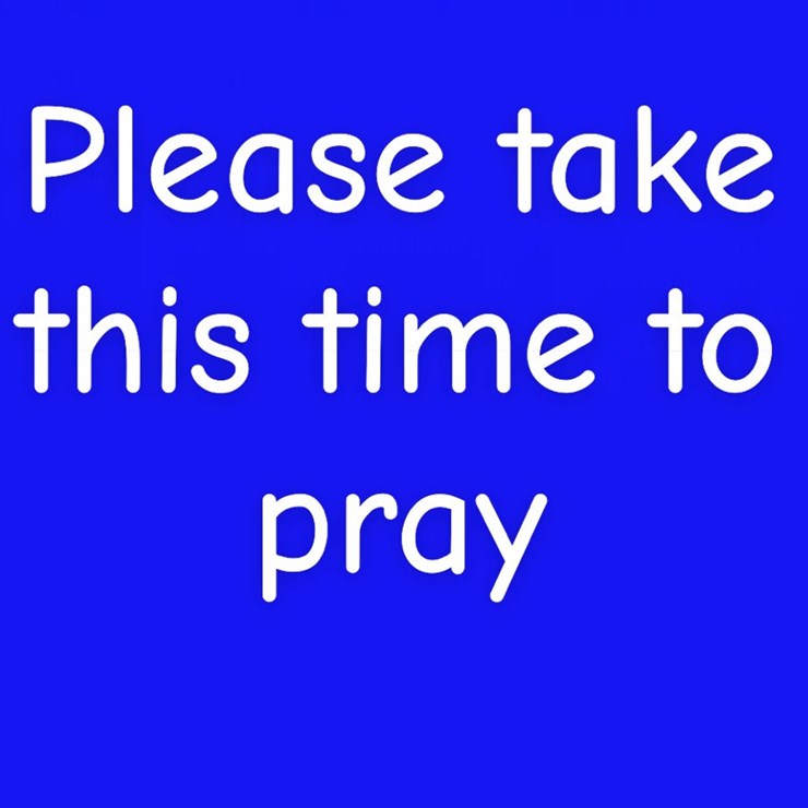 #7 • ## TIME FOR PRAYER ##