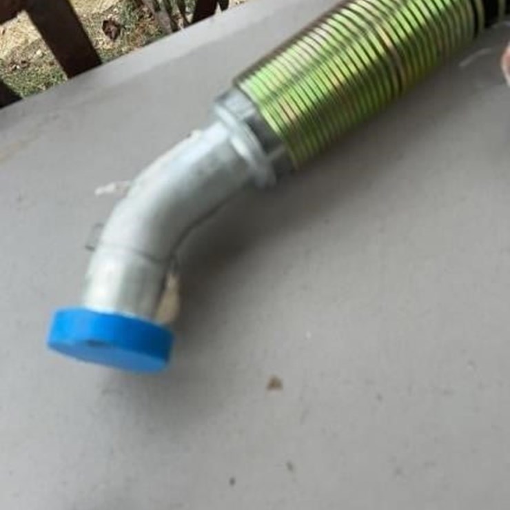 Large hydraulic line