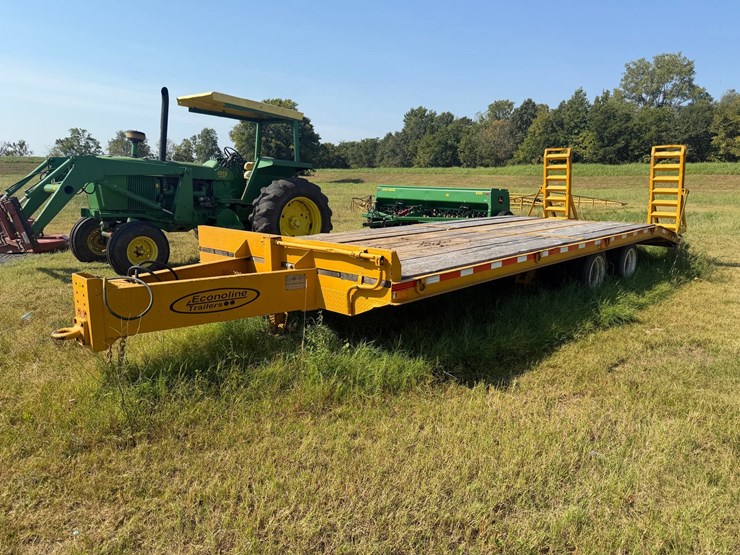 #54418-•-2004-econoline-trailers-t/a-25'-x-102"-pintle-hitch-equipment-trailer-42edpkt2541001111-inv#54418-image-1