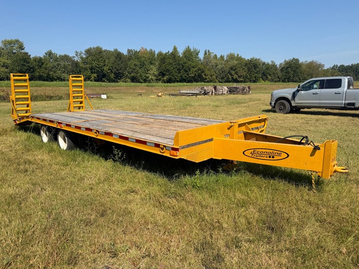 #54418-•-2004-econoline-trailers-t/a-25'-x-102"-pintle-hitch-equipment-trailer-42edpkt2541001111-inv#54418-image-2