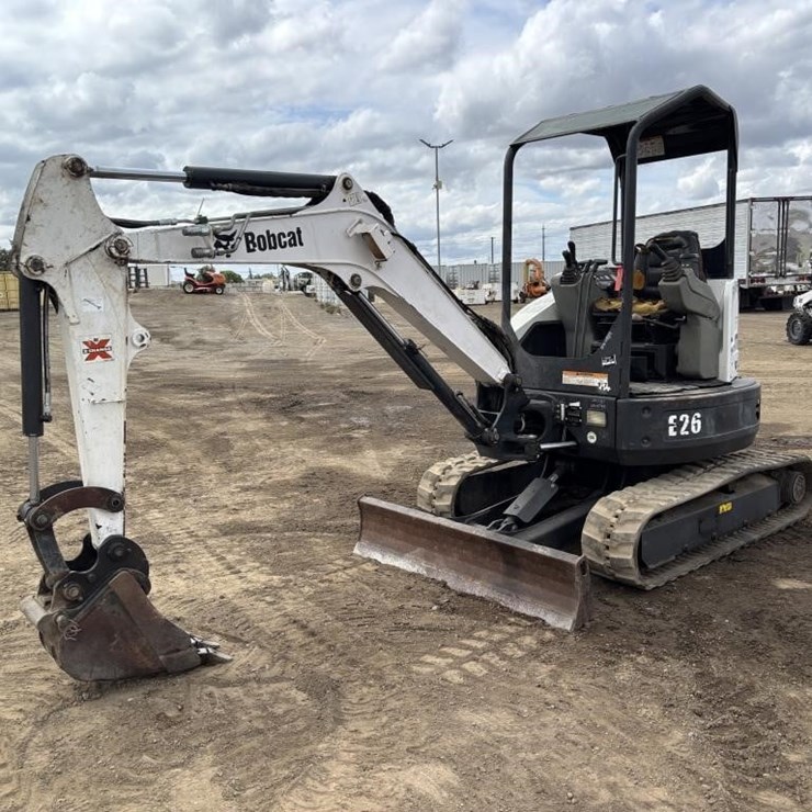 2013 Bobcat E26EM Hydraulic Excavator