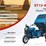 #89-•-electric-tricycle---et13---assembly-required--damaged-motor--please-see-all-photos-image-1