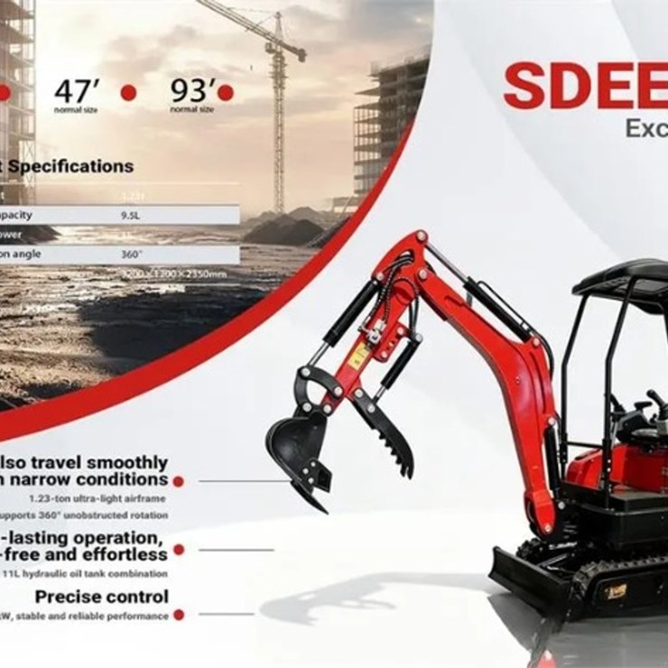 #1086 • MINI EXCAVATOR- SDEE22