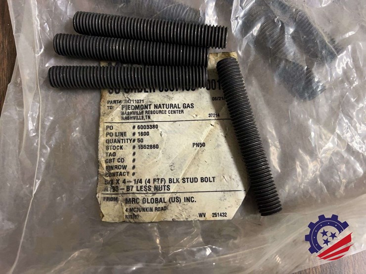5/8-x-4-1/4"-b7-threaded-stud-bolts,-mrc-global,-qty-22-image-2