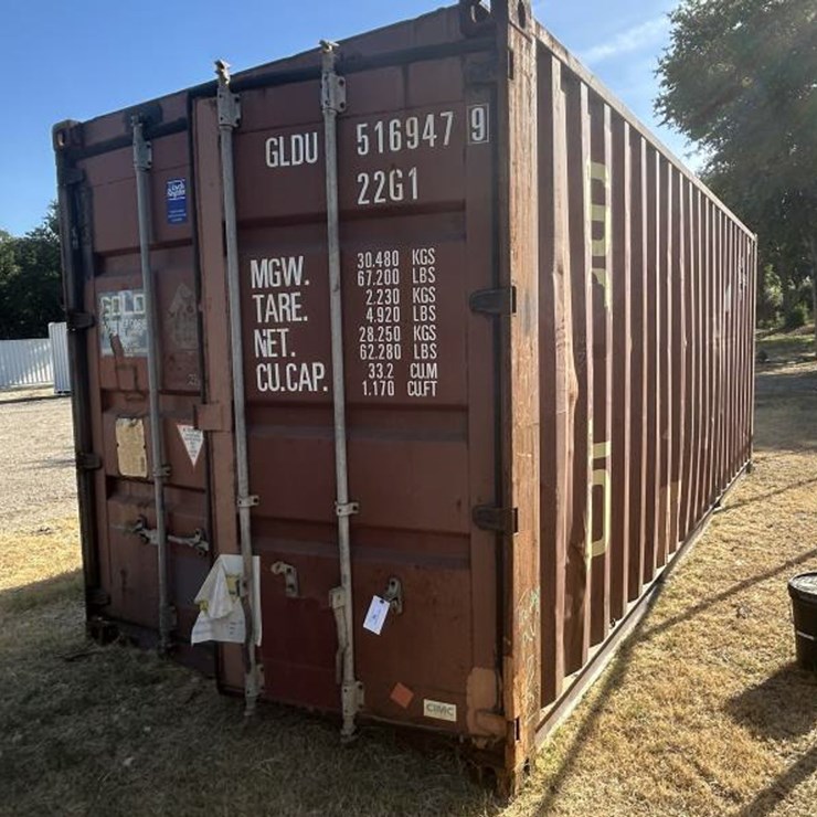 #12 • 20' USED Conex Shipping Container