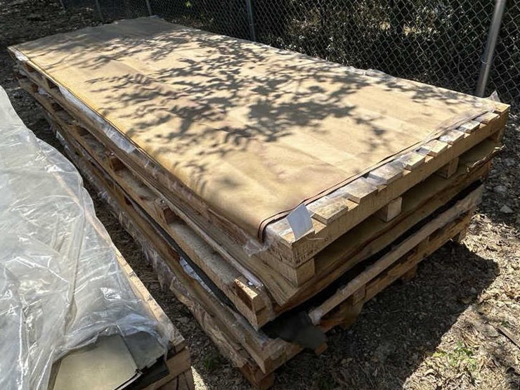 #108-•-(4)-wooden-pallets-52"-x-148-1/2"-x-6-1/2"-image-1