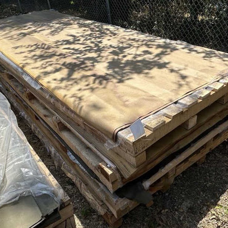 #108 • (4) Wooden Pallets 52" x 148-1/2" x 6-1/2"