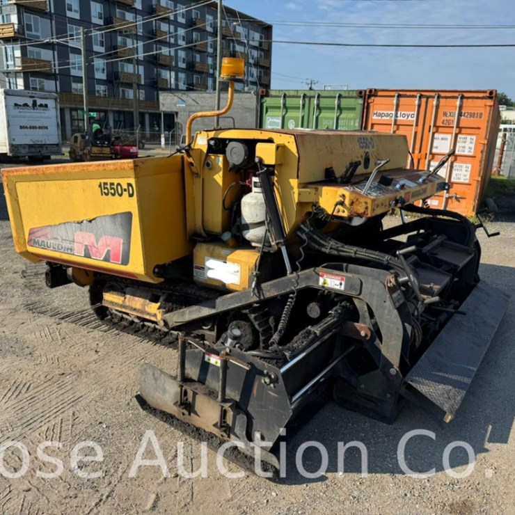 2016 Maulden 1550D Asphalt Paver (low hrs) Richmond, VA)
