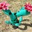#116-•-metal-art---medium-blue-cactus-w/coral-flowers-image-2