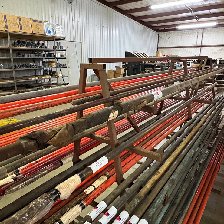 2-1/2” x 2” x 12’ 3’MTL PLGR, BZ BBL, ROD- REPAIRED