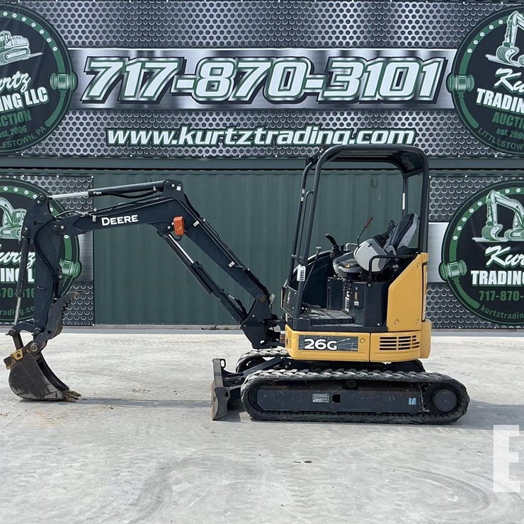 2018 DEERE 26G