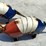 #115-•-metal-art---(2)-small-red,-white-&-blue-armadillos-image-2