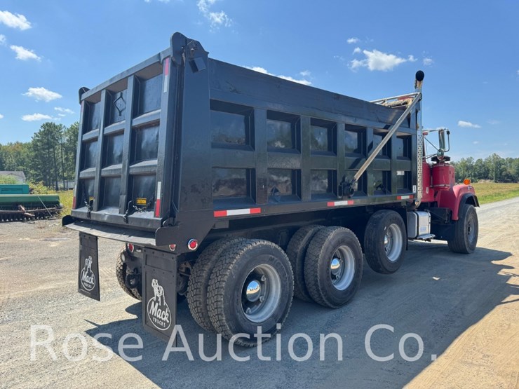 1988-mack-superliner-tri-axle-dump-truck-v8-500-mack-engine-(ashland,-va)-image-4
