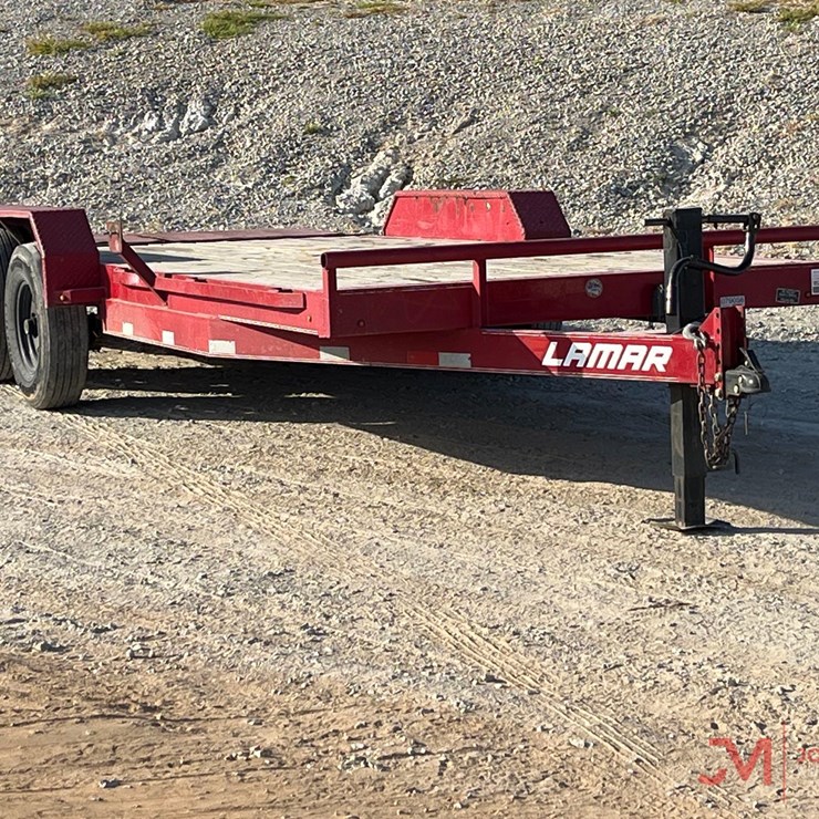 2019 LAMAR 16' EQUIPMENT TRAILER
