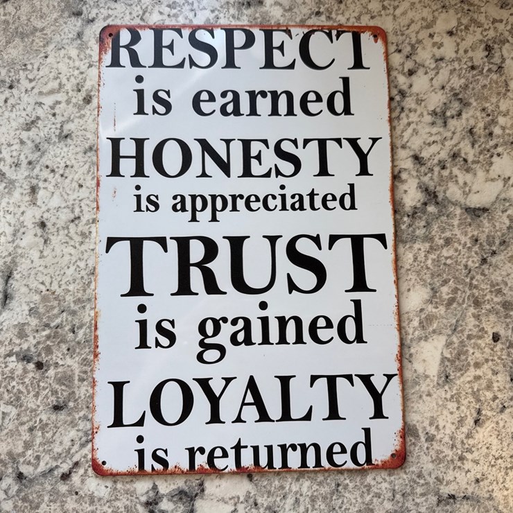 #1069 • Metal sign