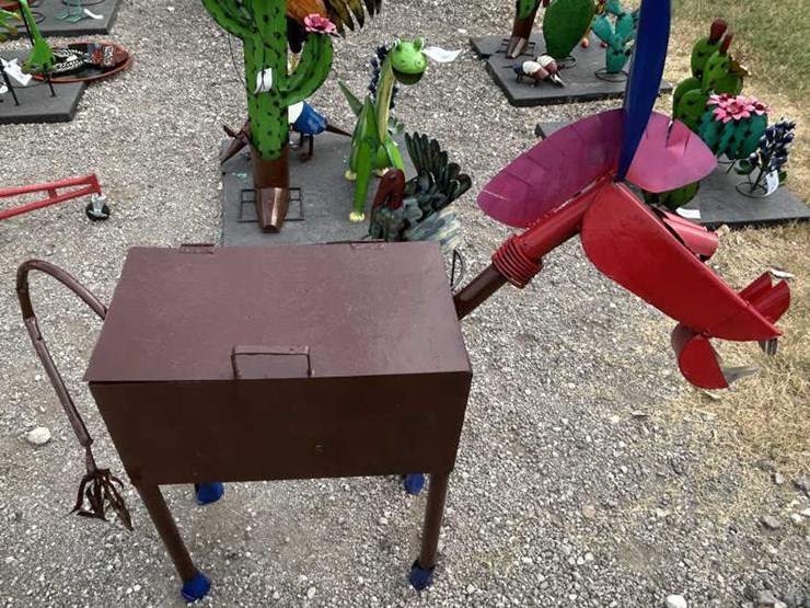 #148-•-metal-art---donkey-bbq-grill-image-5