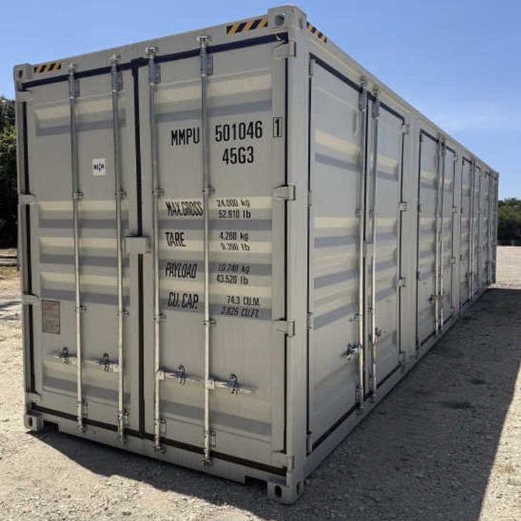 #51 • 40' High Cube Conex Shipping Container - One Trip