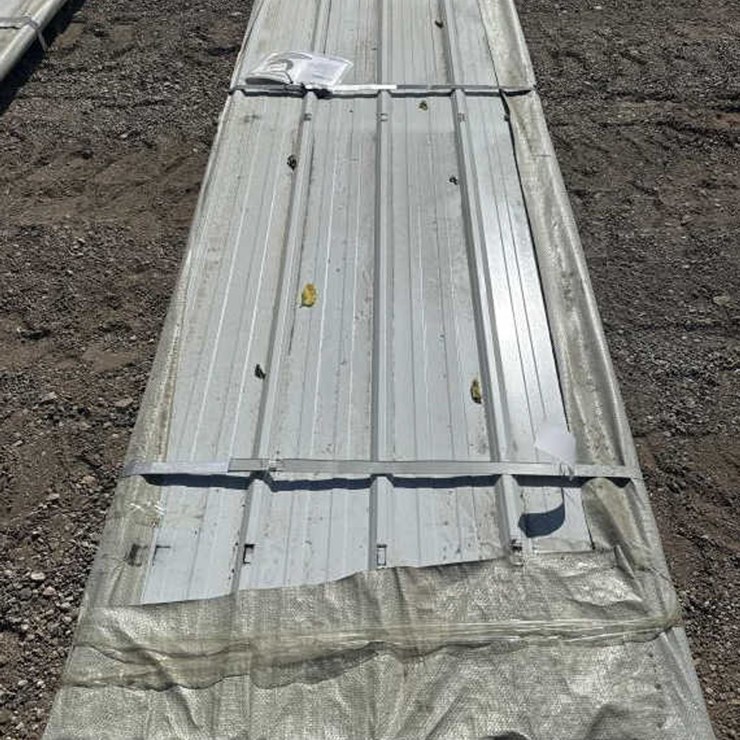 #44 • (50) 10' Galvalume Steel Sheet Roofing Siding