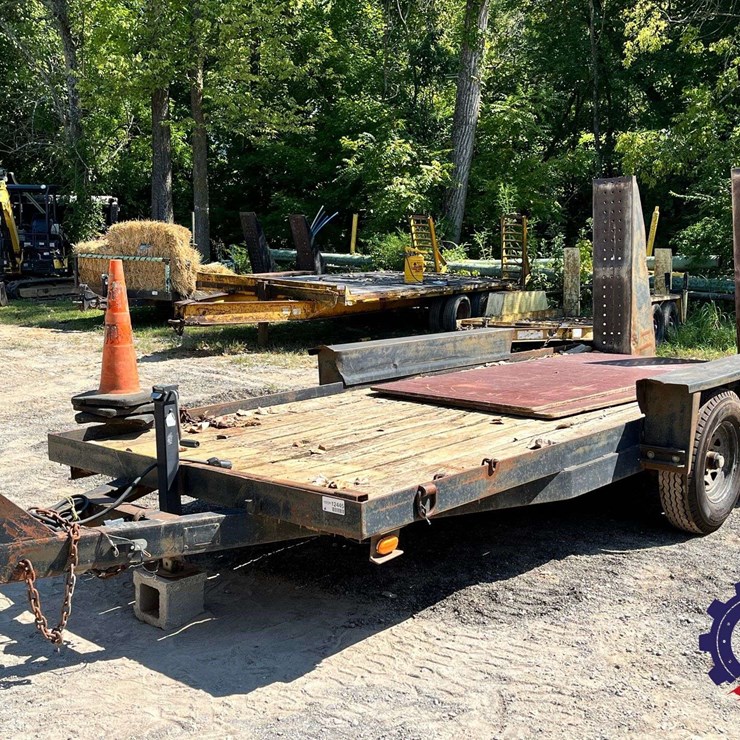 16’ x 6’4” T/A Equipment Tag Trailer
