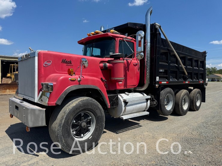 1988-mack-superliner-tri-axle-dump-truck-v8-500-mack-engine-(ashland,-va)-image-2