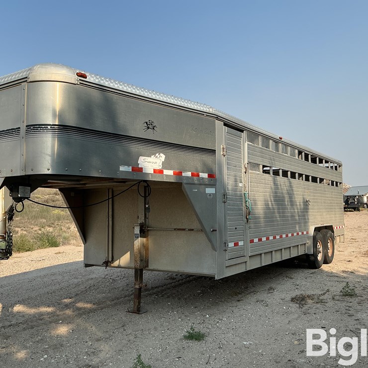 2002 Kiefer Built T/A Livestock Trailer