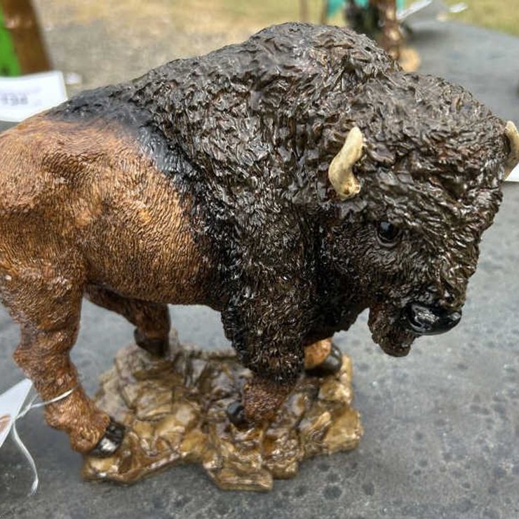 #131 • Buffalo Statue