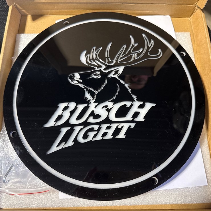#1033 • Busch light LED sign