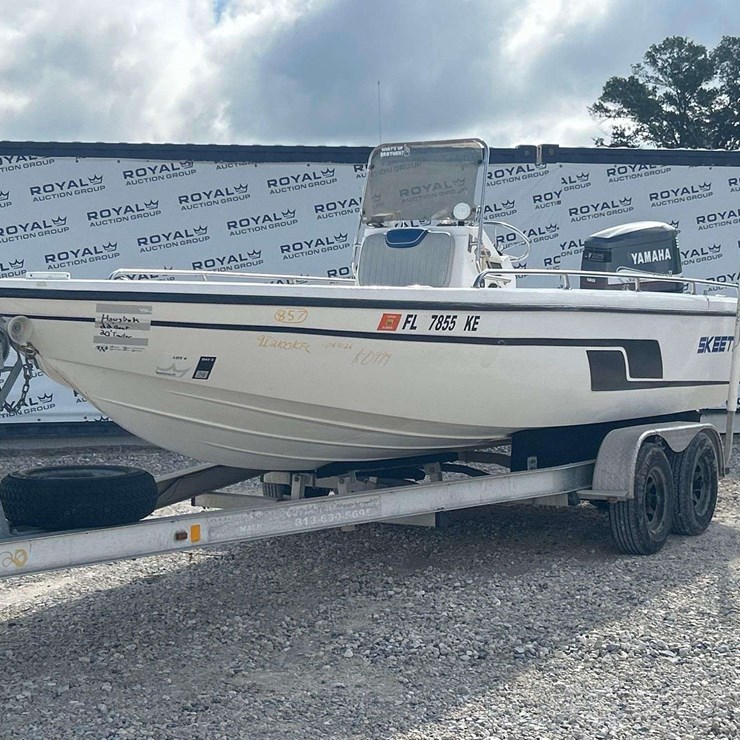 1999 22ft Sheeter ZX2200 Bay Boat w/ 20ft T/A Trailer
