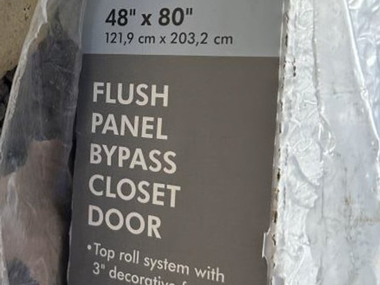 #62-•-flush-panel-bypass-closet-door---48"-x-80"-image-3