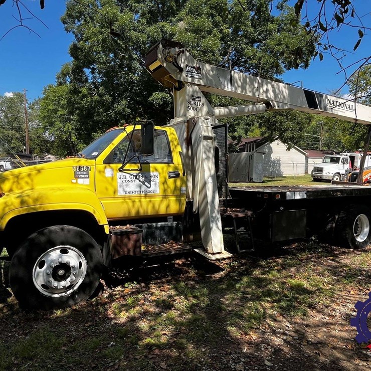 1998 GMC C7500 S/A Boom Truck