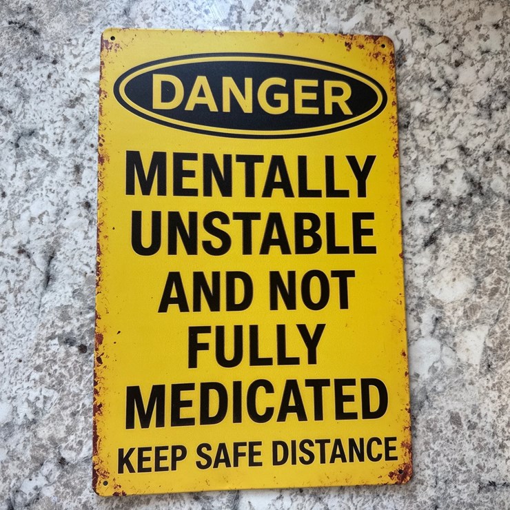 #1072 • Metal sign