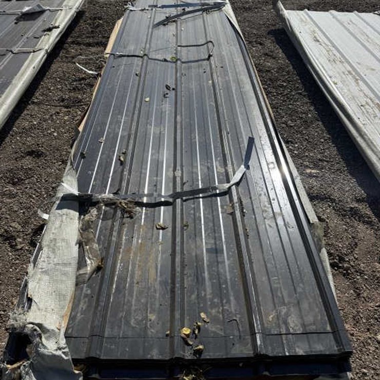 #46 • (50) 12' Galvalume Steel Sheet Roofing Siding