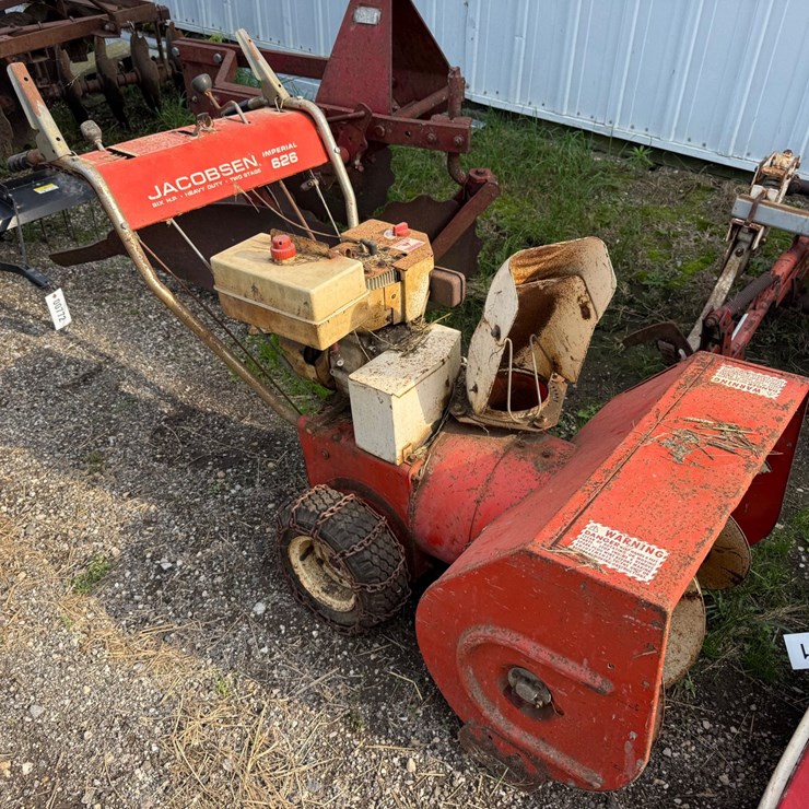 #52 • Jacobsen Imperial 626 Two-Stage Snowblower
