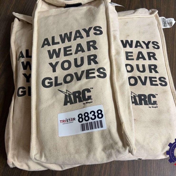 Three sets of ARC by Magid insulated lineman’s gloves