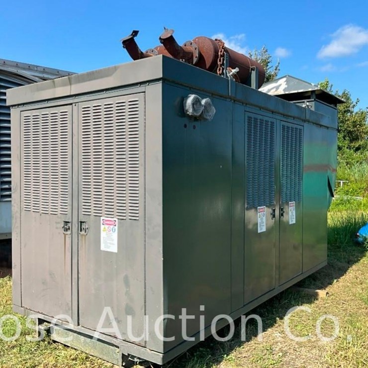 OBrien Machinery generator model # 0b510k-dw63 with Cummings 760 hp engine, only 294 hours