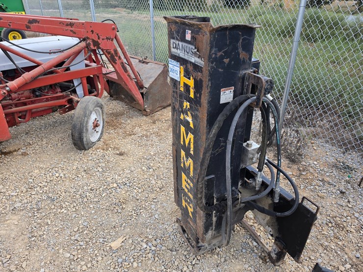 #26512-•-danuser-hydraulic-drop-hammer-skid-steer-attachment-image-1